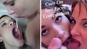 Cum on Two Girls: Facial Compilation with Cum Play, Cum Swap & Cum Swallow