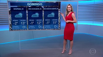 Jacqueline Brazil - Previsão do Tempo - Jornal Nacional (02 JUN 18)