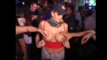 Great grope on gorgeous tits