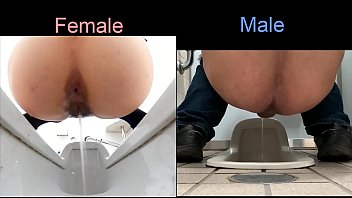 Comparison between female pissing and male pissing - 6