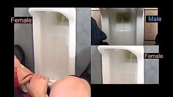 Comparison between female pissing and male pissing - 9